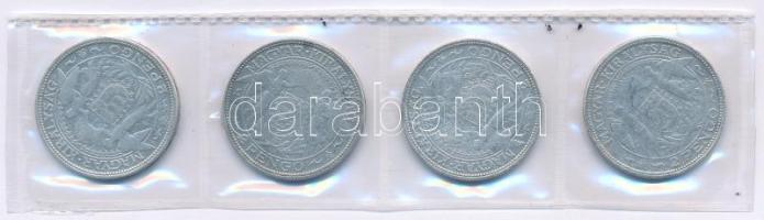 1929. 2P Ag "Madonna" (4db) T:F
Adamo P7