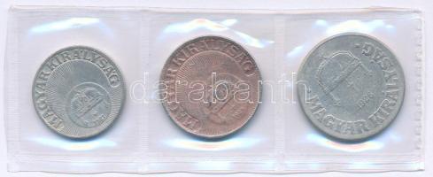 1926-1927. 10f-50f (3xklf) T:VF,F
Adamo P3, P4, P5