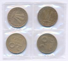 1946-1947. 20f tombak (4db, 2xklf) T:VF
Adamo F4