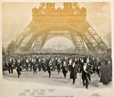 1900 Le Panorama Exposition Universelle. Libraire d'Art. Ludovic Baschet, Paris. Harántalakú ki...