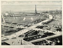 1900 Le Panorama Exposition Universelle. Libraire d'Art. Ludovic Baschet, Paris. Harántalakú ki...
