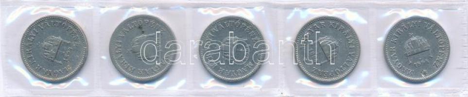 1894KB 10f Ni (5db) T:VF,F
Adamo K3