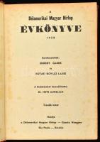 1958 A "Délamerikai Magyar Hírlap" évkönyve, ajándékozási sorokkal