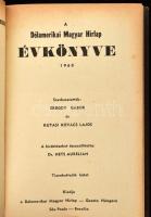 1960 A "Délamerikai Magyar Hírlap" évkönyve, ajándékozási sorokkal