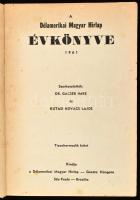 1961 A "Délamerikai Magyar Hírlap" évkönyve, ajándékozási sorokkal