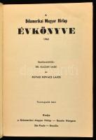 1962 A "Délamerikai Magyar Hírlap" évkönyve, ajándékozási sorokkal