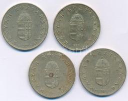 1993-1996. 100Ft Cu-Ni-Zn (4xklf) T:XF,VF patina