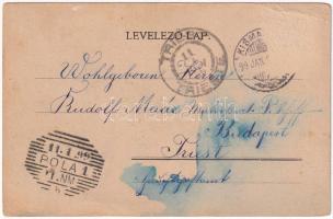 1899 (Vorläufer) Kismarton Eisenstadt; Pfarrkirche / templom / church s: Anton Gradwohl (Rb)