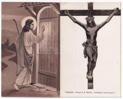 15 db RÉGI vallásos képeslap vegyes minőségben, közte 2 db Hollós Endre / 15 pre-1945 religious post...
