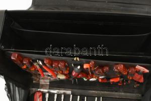 Facom Nagy méretű régi, bőr szerszámos táska, újszerű állapotban, nem használt szerszámokkal, csavar...