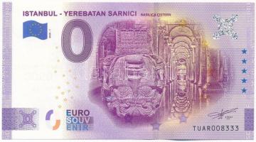 Törökország 2020. 0E Yerebatan Sarnici szuvenír bankjegy T:UNC  Turkey 2020. 0 Euro Yerebatan Sarnici souvenir banknote C:UNC