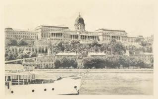 Nagy Zoltán (1916-1987): Budapesti panoráma, rézkarc, papír, jelzett, számozott (78/100)m üvegezett ...