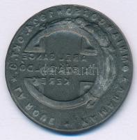 1924. "Abel Gance - A száguldó kerék - Kamara Omnia Corso 1924. Okt. 3. La Roue" Zn zseton...