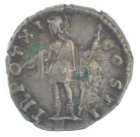 Római Birodalom / Róma / Marcus Aurelius (Antoninus Pius alatt) 156-157. Denarius Ag (2,94g) T:XF patina, rep. Roman Empire / Rome / Marcus Aurelius (under Antoninus Pius) 156-157. Denarius Ag AVRELIVS CAES ANTON AVG PII F / TR POT XI COS II (2,94g) C:XF patina, crack RIC III 473