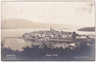 1912 Korcula, Curzola; Grad / Citta. Fanny udv. Ivancevic