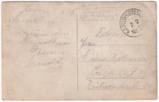 1915 Német sebesült katonák egy kórházban nővérekkel / WWI German military hospital, injured soldier...