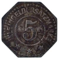 Német Államok / Szilézia / Haynau ~1918. 5pf Fe szükségpénz T:XF oxidáció
German States / Silesia /...