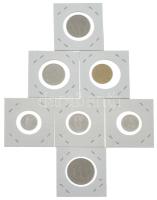 San Marino 1972. 1L-100L (7xklf) T:UNC,AU
San Marino 1972. 1 Lira - 100 Lire (7xdiff) C:UNC,AU