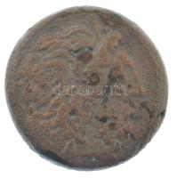 Ptolemaida Egyiptom / III. Ptolemaiosz Euergetész Kr. e. 246-222. AE Tetrobol (37mm/40,67g) T:F Ptol...