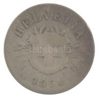 Svájc 1850BB 5r billon T:VF
Switzerland 1850BB 5 Rappen billon C:VF 
Krause KM#5