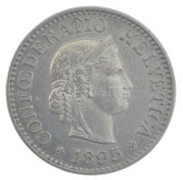 Svájc 1895B 10r Cu-Ni T:AU
Switzerland 1895B 10 Rappen Cu-Ni C:AU 
Krause KM#27