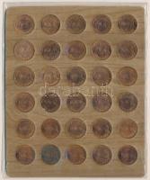 Amerikai Egyesült Államok 1959-1972. 1c Cu-Zn (30x) mind különféle évjárat vagy verdejel T:UNC,AU
U...