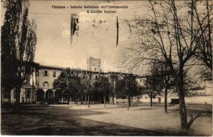 1928 Firenze, Istituto Salesiano dell' Immacolata, Il Cortile interno (EK)