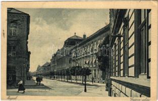 Zagreb, Zágráb; Gajeva ulica / street view (EK)