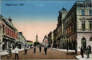 1921 Nagykanizsa, Fő utca, üzletek