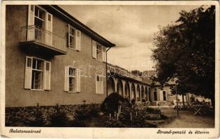 1937 Balatonszárszó, Strand penzió és étterem (Rb)