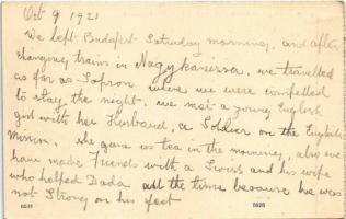 1921 Sopron, Megyeház és templom, Wanek üzlete (non PC)