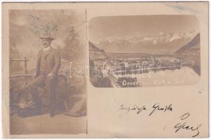 1905 Zell am See, gentleman. photo (EK)