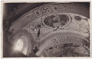 Lőcseszentanna, Závada (Lőcse, Levoca); templom belső / church interior. Photo Atelier E. Kopasz (fl)