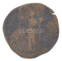 Római Birodalom / Róma / Marcus Aurelius 177. Sestertius bronz (22,42g) T:F Roman Empire / Rome / Ma...