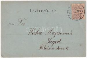 Nagyrőce, Nagy-Rőcze, Gross-Rauschenbach, Velká Revúca; Fő tér és vendéglő este. Büchler Béla kiadás...