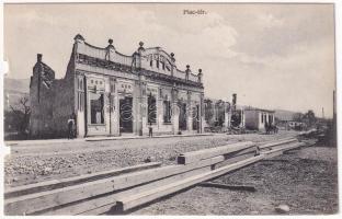 Rimakokova, Kokava nad Rimavicou; Steiner Lajos vendéglője az 1911. augusztus 3-i tűzvész után, bor, sör és pálinka / restaurant after the 1911 fire (non PC) (b)