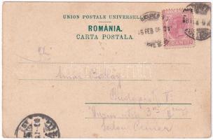 1906 Bucharest, Bukarest, Bucuresti, Bucuresci; Bulevardul Elisabeta Doamna, Drogueria / street, dru...