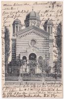 1905 Bucharest, Bukarest, Bucuresti, Bucuresci; Biserica Domua Balasa / church (EK)