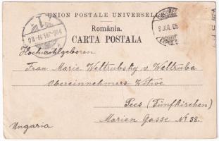 1905 Bucharest, Bukarest, Bucuresti, Bucuresci; Biserica Domua Balasa / church (EK)