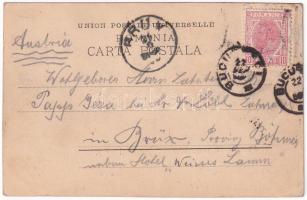 1900 Bucharest, Bukarest, Bucuresti, Bucuresci; Palatul Universitatii / university palace (EK)