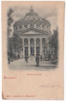 Bucharest, Bukarest, Bucuresti, Bucuresci; Ateneul Roman / Romanian Athenaeum (cut)