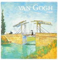 2000 Van Gogh képes falinaptár, 30x30 cm