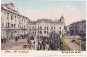 1910 Braila, Strada Archangel, Casa Ralli / street, shops