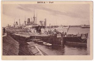 Braila, port, NFR 613 and NFR 6157 barges (fl)