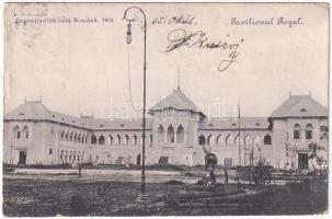 1906 Bucharest, Bukarest, Bucuresti, Bucuresci; Expositie Generala Romana 1906, Pavilionul Regal (EK)