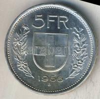 Svájc 1966B 5Fr Ag T:2 ph