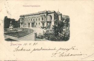 1898 Poznan, military headquarters (Eb)