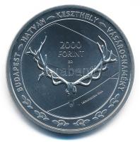 2021. 2000Ft Cu-Ni "Egy a Természettel Vadászati és Természeti Kiállítás", kapszulában T:B...