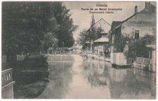 Szamosújvár, Gherla; Parte de pe Malul Somesului / Szamosparti részlet / Somes riverside (fl)