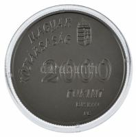 1999. 2000Ft Ag "XXVII. Nyári Olimpia - Sydney" kapszulában, tanúsítvánnyal, dísztokban T:...